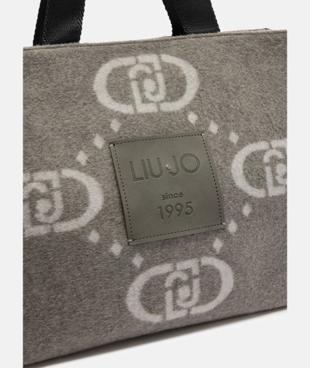 Liu Jo Borsa Tote Grande Latte - 2F5027T2742