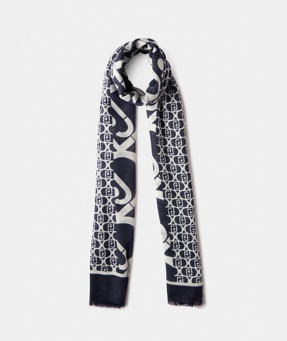 Liu Jo Stola Logo Denim 70x180 Jeans - 2F5071T0300