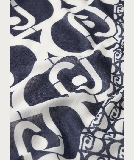 Liu Jo Stola Logo Denim 70x180 Jeans - 2F5071T0300