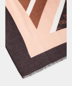 Liu Jo Stola ECS Check 70x180 Marrone - 2F5072T0300