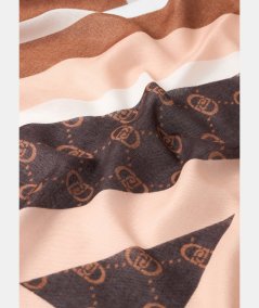 Liu Jo Stola ECS Check 70x180 Marrone - 2F5072T0300