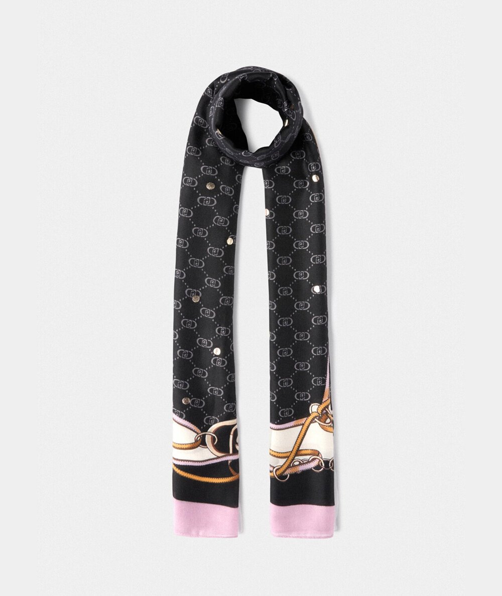 Liu Jo Stola ECS Double Strap 70x180 Nera - 2F5079T0300