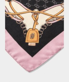 Liu Jo Stola ECS Double Strap 70x180 Nera - 2F5079T0300