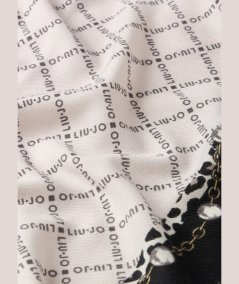 Liu Jo Stola ECS Pearls Animalier 70x180 Nera - 2F5081T0300