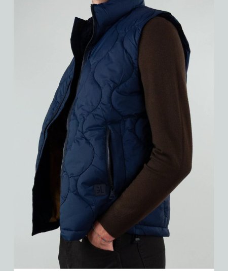 Gilet Piumino Uomo Gianni Lupo Verde Militare - GL320R