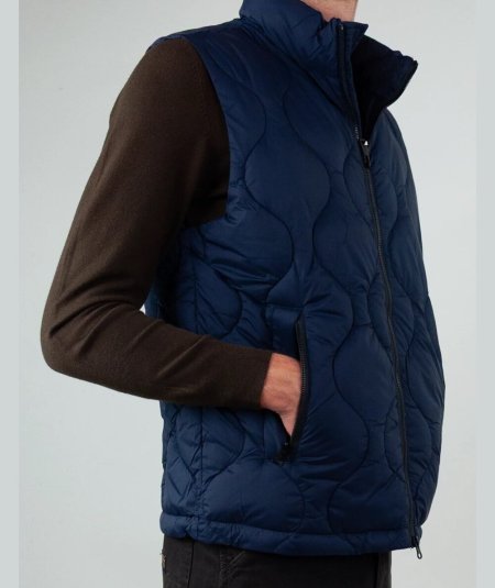 Gilet Piumino Uomo Gianni Lupo Verde Militare - GL320R