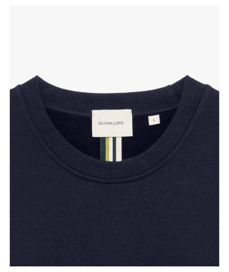 Felpa Uomo Gianni Lupo Verde Militare - GL2244F