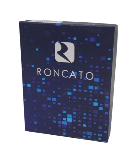 Portacarte Roncato Verde Pelle Moderno 24495