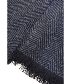 Sciarpa Uomo Roncato Nero Classica Calda 4600302