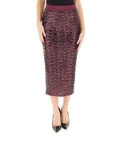 Gonna Donna Rinascimento Bordeaux - Gonnellina Elegante Invernale