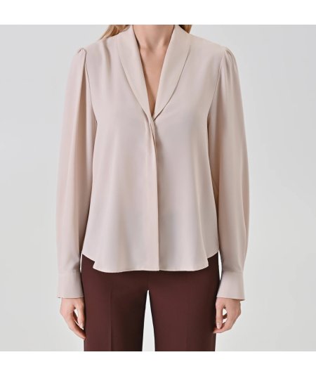 Camicia Donna Rinascimento Beige - Camicetta Classica Elegante