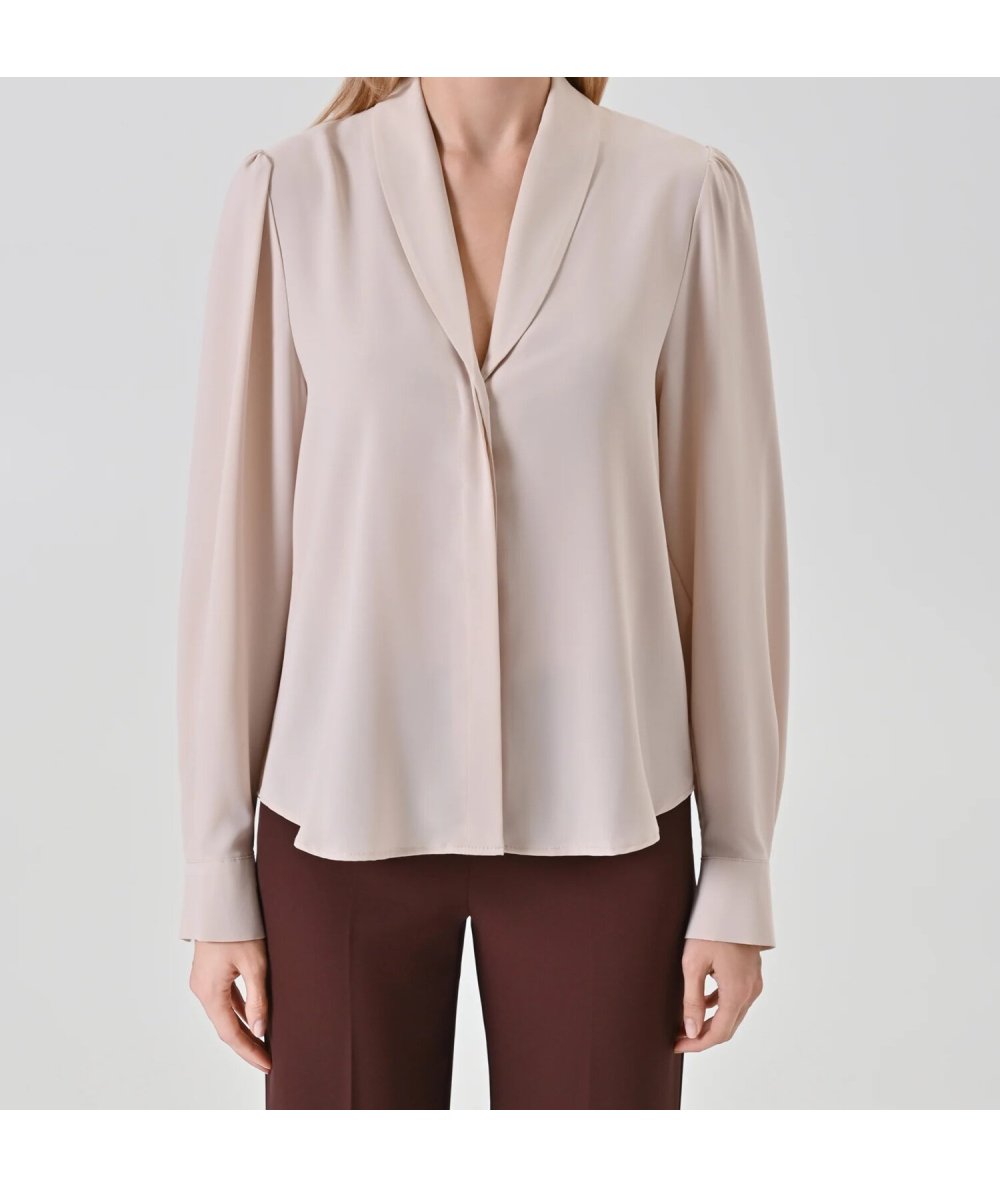 Camicia Donna Rinascimento Beige - Camicetta Classica Elegante
