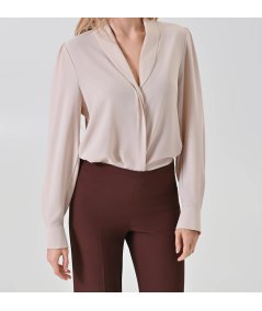 Camicia Donna Rinascimento Beige - Camicetta Classica Elegante