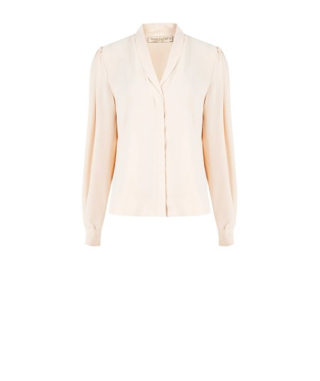 Camicia Donna Rinascimento Beige - Camicetta Classica Elegante