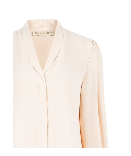 Camicia Donna Rinascimento Beige - Camicetta Classica Elegante