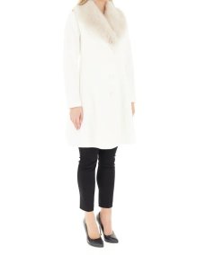 Cappotto Bianco Donna Rinascimento Fashion CFC0126741003