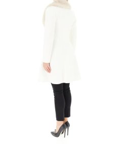 Cappotto Bianco Donna Rinascimento Fashion CFC0126741003