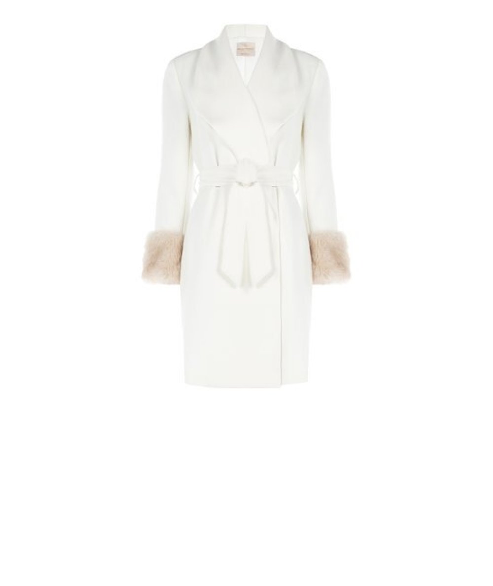 Cappotto Bianco Donna Rinascimento Elegante CFC0128209003