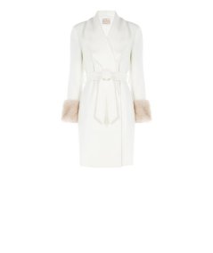 Cappotto Bianco Donna Rinascimento Elegante CFC0128209003