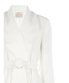 Cappotto Bianco Donna Rinascimento Elegante CFC0128209003