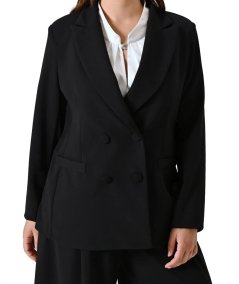 Giacca Doppio Petto Verde Rinascimento Curvy