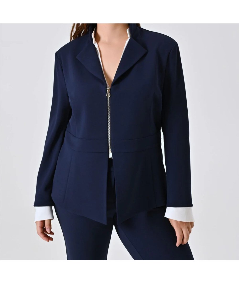 Giacca con Zip Bordeaux Rinascimento Curvy