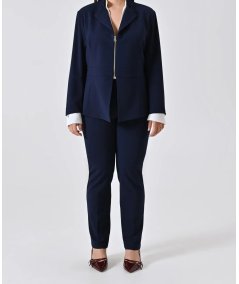 Giacca con Zip Bordeaux Rinascimento Curvy