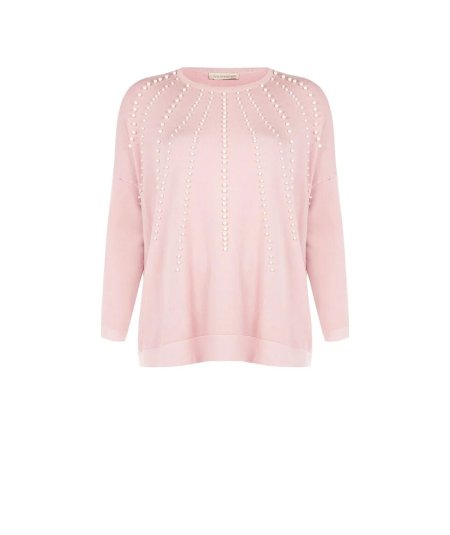 Maglia Girocollo Malva Rinascimento Curvy