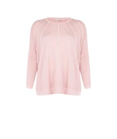 Maglia Girocollo Malva Rinascimento Curvy