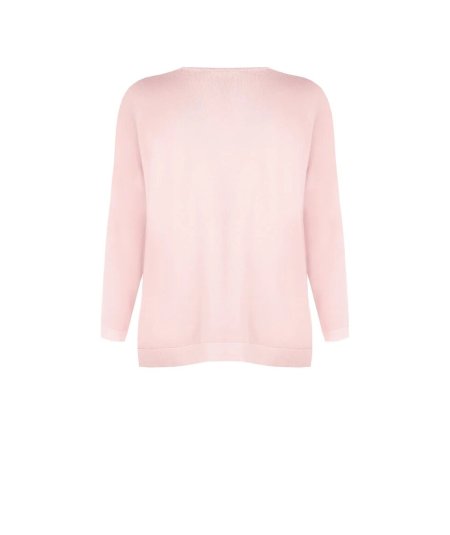 Maglia Girocollo Malva Rinascimento Curvy