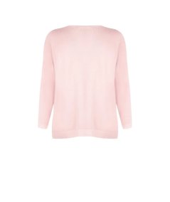 Maglia Girocollo Malva Rinascimento Curvy