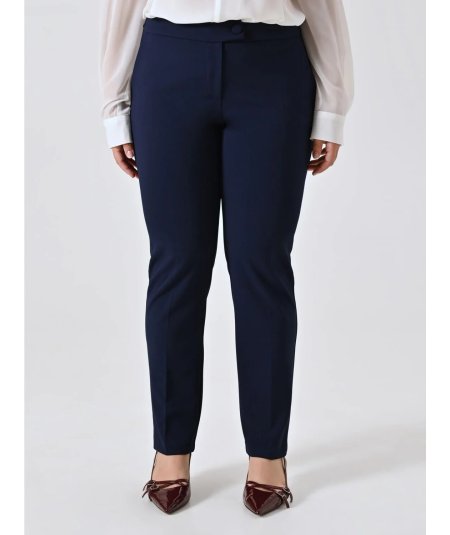 Pantalone Dritto Nero Rinascimento Curvy