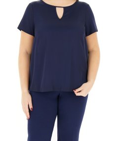 Blusa Scatoletta Rosso Rinascimento Curvy