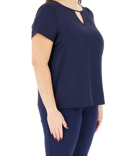 Blusa Scatoletta Rosso Rinascimento Curvy