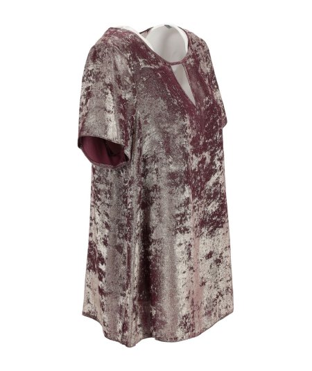 Blusa Scatoletta Bordeaux Rinascimento Curvy