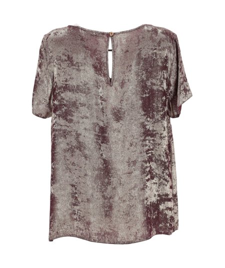 Blusa Scatoletta Bordeaux Rinascimento Curvy