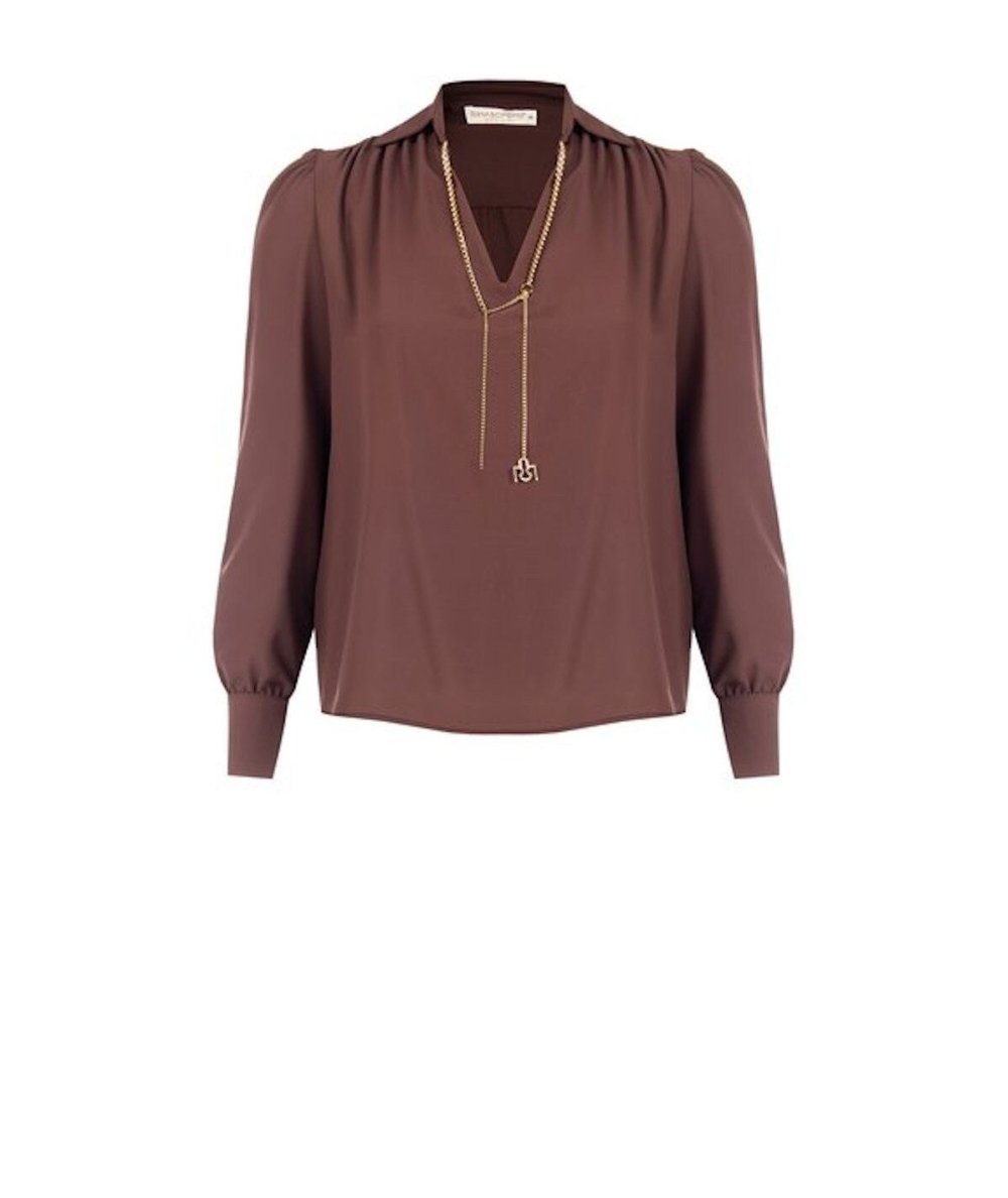 Blusa Scatoletta Cioccolato Rinascimento Curvy