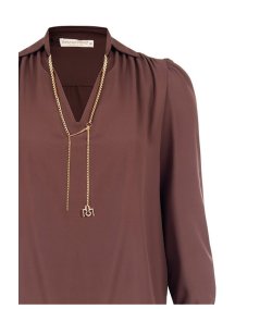 Blusa Scatoletta Cioccolato Rinascimento Curvy
