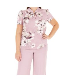 Blusa Sfiancata Malva Rinascimento Curvy