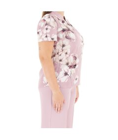 Blusa Sfiancata Malva Rinascimento Curvy