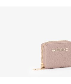 Portafoglio Zip Valentino Falak Tortora