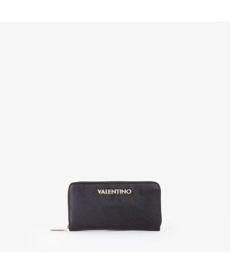 Portafoglio Zip Valentino Fosca Re Nero