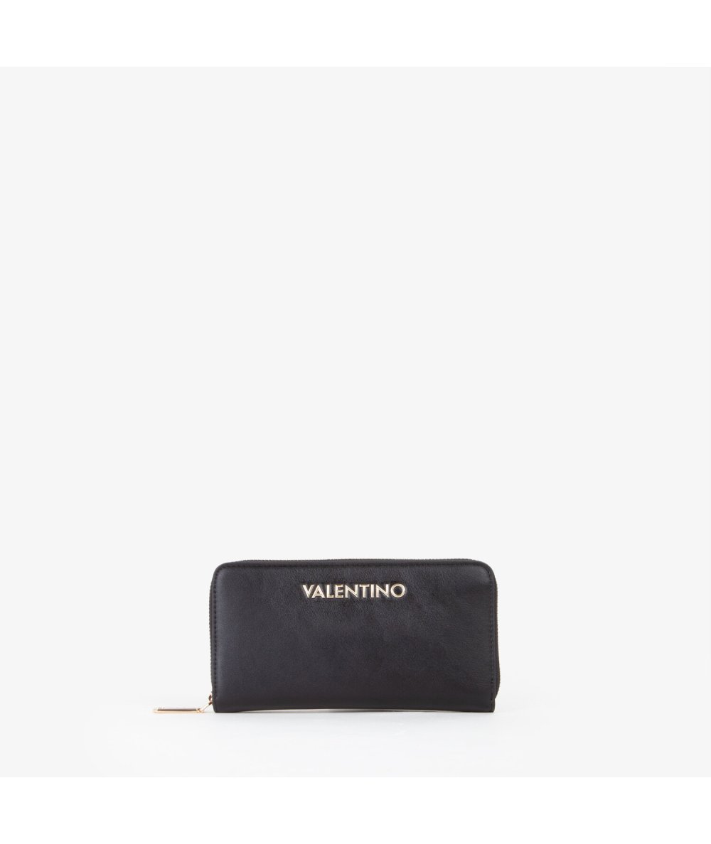 Portafoglio Zip Valentino Fosca Re Nero