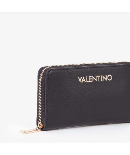 Portafoglio Zip Valentino Fosca Re Nero